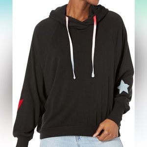 PJ Salvage Happy Vibes Fleece Hoodie
